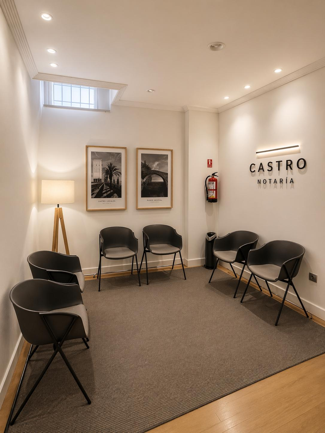 Exterior de la notaría Castro-Urdiales
